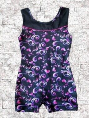 FREESTYLE DANCE LEOTARD BY DANSKIN SIZE-X SMALL 4/5